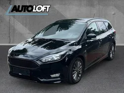 Schwarz Gebraucht 2018 Ford Focus ST-Line Kombi | 10.499 € (Guter Preis)
