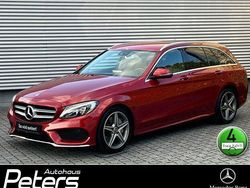 Hyazinthrot Gebraucht 2017 Mercedes C300 AMG line Kombi | 25.480 € (Etwas zu teuer)