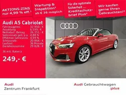 Tangorot metallic Gebraucht 2021 Audi A5 Cabriolet Advanced Cabrio | 32.950 € (Guter Preis)