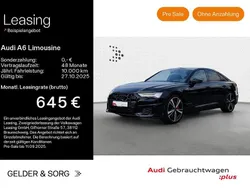 Schwarz Gebraucht 2024 Audi A6 S-Line Limousine | 59.880 €