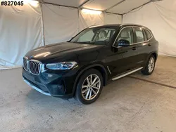 Schwarz Gebraucht 2022 BMW X3 Sport Line SUV | 31.490 € (Superpreis)
