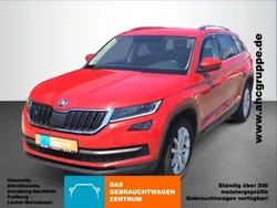 Velvet rot metallic Gebraucht 2018 Skoda Kodiaq Style SUV | 25.950 € (Fairer Preis)