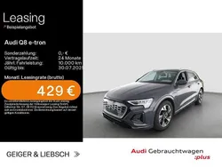Magnetgrau Gebraucht 2024 Audi Q8 e-tron S-Line SUV | 52.379 € (Guter Preis)