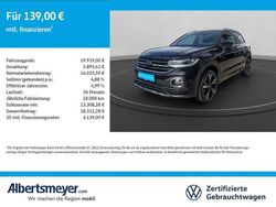 Schwarz Gebraucht 2021 VW T-Cross Style SUV | 19.919 € (Fairer Preis)