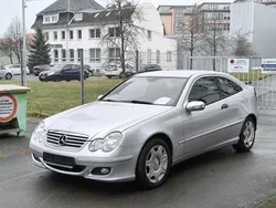 Silber Gebraucht 2005 Mercedes C180 Coupé | 3.999 € (Fairer Preis)