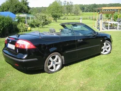 Schwarz Gebraucht 2005 Saab 9-3 Cabriolet Vector Cabrio | 6.850 € (Teuer)