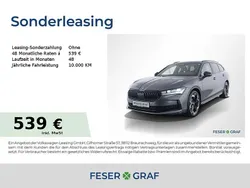 Graphitegrau Neu 2025 Skoda Superb SportLine Kombi | 49.980 € (Guter Preis)