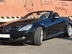 Schwarz Gebraucht 2004 Mercedes SLK350 Cabrio | 11.800 € (Guter Preis)