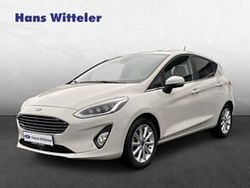 Metropolisweiß metallic Gebraucht 2020 Ford Fiesta Titanium Limousine | 15.490 € (Teuer)