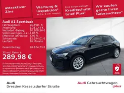 Mythosschwarz metallic Gebraucht 2024 Audi A1 Sportback Advanced Plus Kleinwagen | 26.490 € (Fairer Preis)