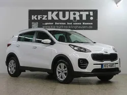 Deluxeweiß (metallic) Gebraucht 2018 Kia Sportage Vision SUV | 13.990 € (Guter Preis)