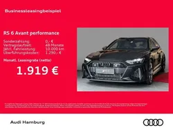 Schwarz Neu 2025 Audi RS6 Performance Kombi | 173.703 €
