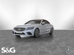 Unilack polarweiß Gebraucht 2021 Mercedes C300 AMG Cabrio | 43.890 € (Etwas zu teuer)