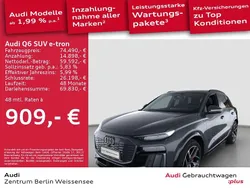 Magnetgrau Gebraucht 2025 Audi Q6 e-tron S-Line SUV | 74.490 € (Superpreis)