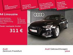 Mythosschwarz metallic Gebraucht 2024 Audi A4 Advanced Plus Limousine | 34.999 € (Etwas zu teuer)