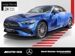 Metalliclack spektralblau Gebraucht 2024 Mercedes CLE220 AMG Cabrio | 54.990 € (Superpreis)