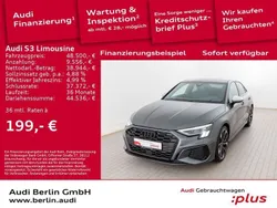 Daytonagrau perleffekt Gebraucht 2024 Audi S3 Ambiente Limousine | 48.500 € (Etwas zu teuer)