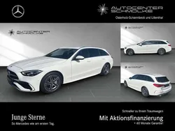Unilack polarweiß Gebraucht 2024 Mercedes C180 Advanced Kombi | 41.840 € (Teuer)