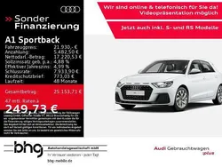 Gletscherweiß metallic Gebraucht 2024 Audi A1 Sportback Advanced Plus Kleinwagen | 21.930 € (Guter Preis)