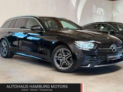 Obsidianschwarz Gebraucht 2023 Mercedes E220 AMG line Kombi | 32.990 € (Fairer Preis)