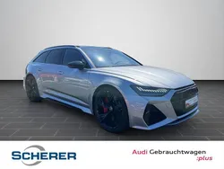 Florettsilber metallic (metallic) Gebraucht 2022 Audi RS6 Advanced Plus Kombi | 96.900 € (Teuer)