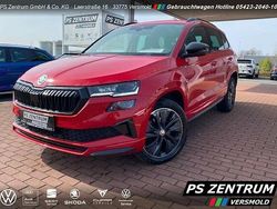 Velvet rot Gebraucht 2022 Skoda Karoq SportLine SUV | 21.930 € (Fairer Preis)