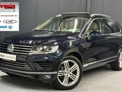 Moonlight blue perleffekt Gebraucht 2017 VW Touareg Terrain Tech SUV | 26.970 € (Fairer Preis)