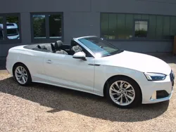 Weiß Gebraucht 2020 Audi A5 Cabriolet Advanced Cabrio | 34.900 € (Etwas zu teuer)
