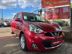 Rot Gebraucht 2015 Nissan Micra Acenta Kleinwagen | 6.980 € (Fairer Preis)
