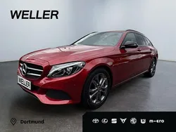 Dunkelrot Gebraucht 2017 Mercedes C250 Avantgarde Kombi | 21.990 € (Fairer Preis)
