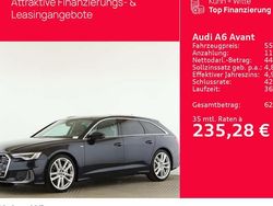 Blau Gebraucht 2025 Audi A6 S-Line Kombi | 55.749 €