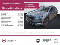Grau Gebraucht 2025 Skoda Karoq SportLine SUV | 38.770 € (Fairer Preis)