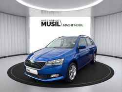 Raceblau metallic Gebraucht 2020 Skoda Fabia Kombi | 13.980 € (Fairer Preis)