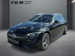 Schwarz Gebraucht 2024 Mercedes C300e AMG line Limousine | 48.990 € (Fairer Preis)