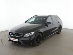 Schwarz Gebraucht 2016 Mercedes C220 AMG line Kombi | 22.990 € (Teuer)