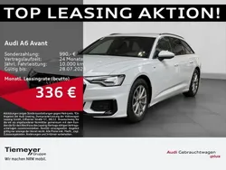 Weiß Gebraucht 2024 Audi A6 S-Line Kombi | 48.520 €