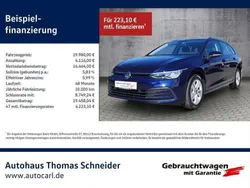 Blau Gebraucht 2021 VW Golf VIII Life Kombi | 19.980 € (Fairer Preis)