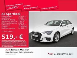 Weiß Gebraucht 2022 Audi A3 Sportback Kleinwagen | 26.449 € (Fairer Preis)