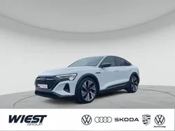 Gletscherweiß metallic Gebraucht 2023 Audi Q8 Sportback e-tron Advanced Plus SUV | 68.580 € (Fairer Preis)