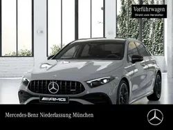 Grau Gebraucht 2025 Mercedes A35 AMG AMG Limousine | 52.890 € (Teuer)