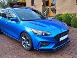 Blau Gebraucht 2020 Ford Focus ST-Line X Kombi | 15.599 € (Fairer Preis)