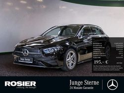 Schwarz / nachtschwarz Gebraucht 2024 Mercedes A200 Advanced Plus Limousine | 32.847 € (Fairer Preis)