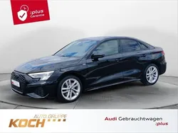 Mythosschwarz metallic Gebraucht 2022 Audi A3 S-Line Limousine | 29.690 € (Etwas zu teuer)