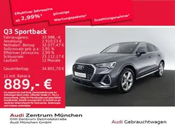 Daytonagrau perleffekt Gebraucht 2021 Audi Q3 S-Line SUV | 33.988 € (Guter Preis)