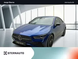 Lack spektralblau Gebraucht 2024 Mercedes CLA180 AMG line Limousine | 33.558 € (Guter Preis)