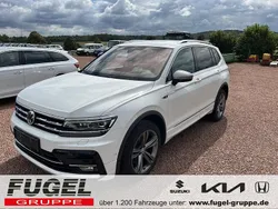 Pure white Gebraucht 2021 VW Tiguan Allspace R-line SUV | 33.899 € (Guter Preis)