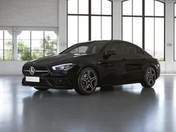 Nachtschwarz Gebraucht 2020 Mercedes CLA250e AMG Limousine | 29.129 € (Superpreis)