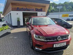 Ruby red metallic Gebraucht 2016 VW Tiguan Comfortline SUV | 16.800 € (Fairer Preis)