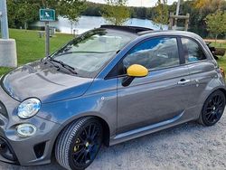 Grau Gebraucht 2017 Abarth 595C Pista Cabrio | 15.999 € (Etwas zu teuer)