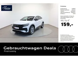 Weiss Gebraucht 2024 Audi Q4 Sportback e-tron Sport SUV | 49.940 € (Guter Preis)